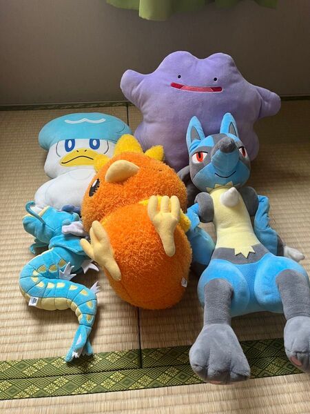 ポケモン ぬいぐるみ まとめ売り ルカリオ ギャラドス クワッス メタモン アチャモ