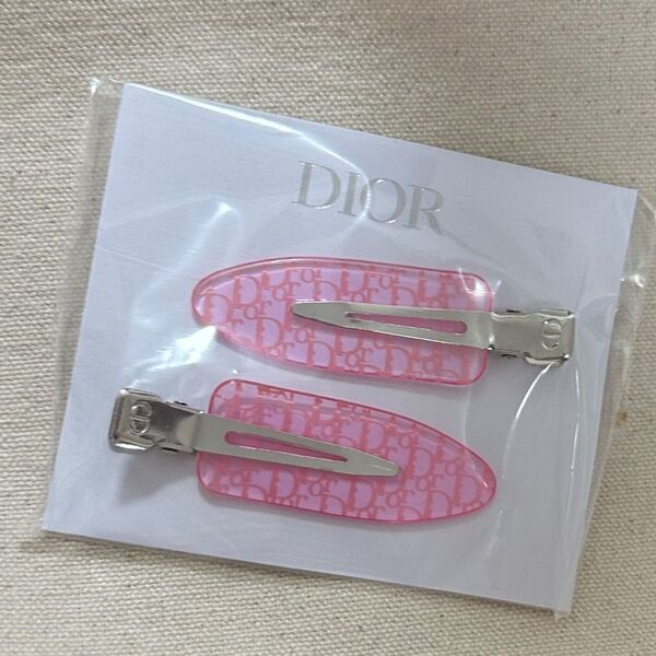 Dior ヘアクリップ 前髪 クリップ ノベルティ 数量限定