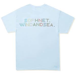 新品　送料無料　　Lサイズ★SOPHNET. × WIND AND SEA WDS RHINESTONE SCORPION TEE soph FCRB ウィンダンシー