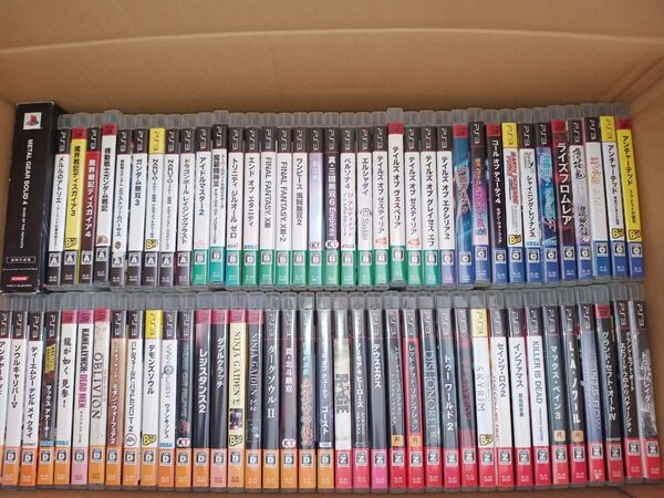 PS3 ソフト 大量 まとめ セット75本 プレイステーション PlayStation パッケージ版 SONY ソニー プレステ