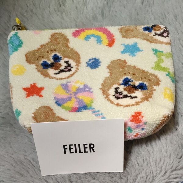 FEILER ポーチフェイラー ラブラリー ハッピーポップニコ ポーチ