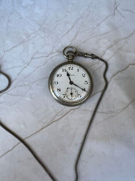 懐中時計 Waltham スモセコ 手巻き 稼働品