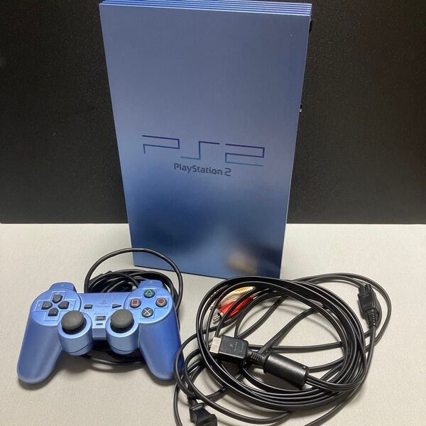 PS2 PlayStation2 PlayStation SONY ソニー SCPH-39000 コントローラー アクアブルー