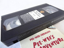 PEE WEE HERMAN ピーウィーハーマン 80S 映画 ムービー VHS カセット テープ キャラクター アメリカ アンティーク ビデオ 大冒険 ドラマ _画像4