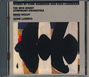 Works by John Harbison and Ezra Laderman、Hugh Wolff ヒュー・ウルフ指揮/ニュージャージー交響楽団/Jaime Laredo (viola)