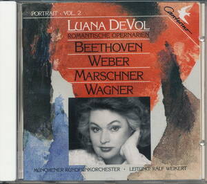 Luana DeVol ルアナ・デヴォル (ソプラノ) 『Portrait Vol. 2』　ベートーヴェン／ワーグナー／他の作品、ミュンヘン放送管弦楽団