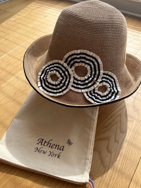 ATHENA NEW YORK(アシーナニューヨーク)麦わら帽子