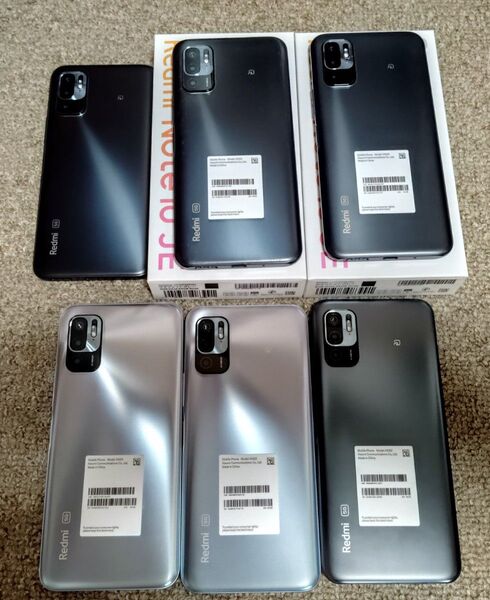 Xiaomi Redmi Note 10 JE XIG02モデル6台セット