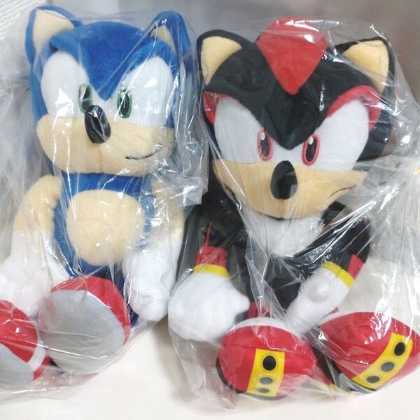シャドウ&ソニックセット ソニック・ザ・ヘッジホッグ Mぬいぐるみ