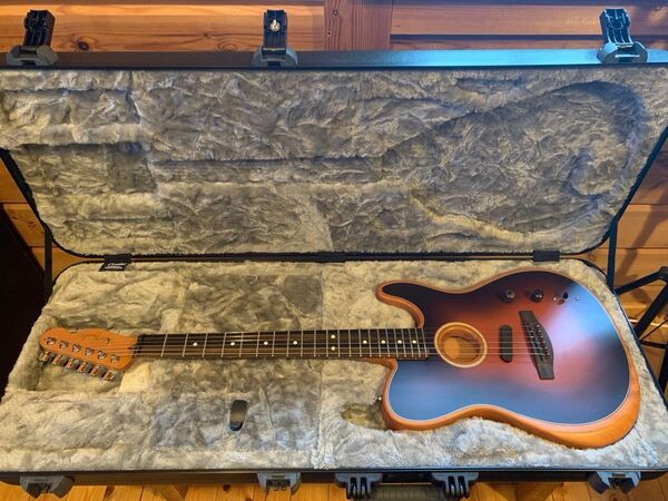 Fender American Acoustasonic Telecaster S.B 極美品 H.C付き!