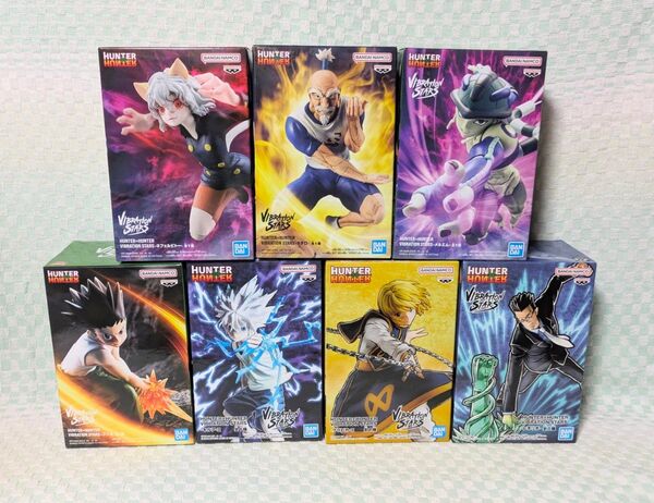 【お値下げ不可】【新品・未開封品】ハンターハンター フィギュア 計7点まとめ売り
