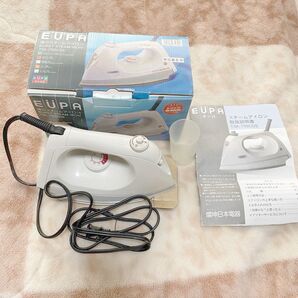 スチームアイロンEUPA強力スチームアイロンTSK-756CDS 箱付き コードあり