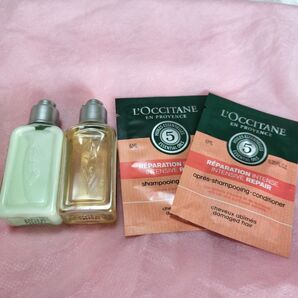 L'Occitane 修復シャンプー・コンディショナー・シャワージェルセット