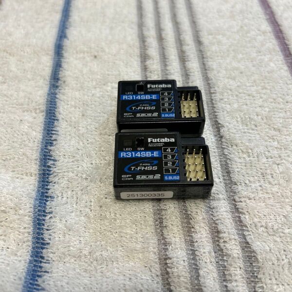 フタバ受信機314SB-E2つセット R314SB-E FUTABA レシーバー Futaba 受信機