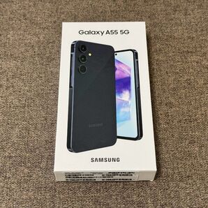 【SIMフリー】Galaxy A55 5G|8GB/256GB ネイビー【新品未開封】SD対応|5000万画素|5年間アプデ