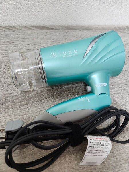 TESCOM テスコム ione イオネ TID730-G マイナスイオンヘアードライヤー 軽量速乾 低騒音 50db