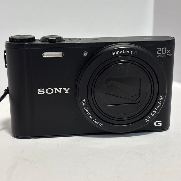 SONY コンパクトデジタルカメラ ブラック DSC-WX350 ジャンク