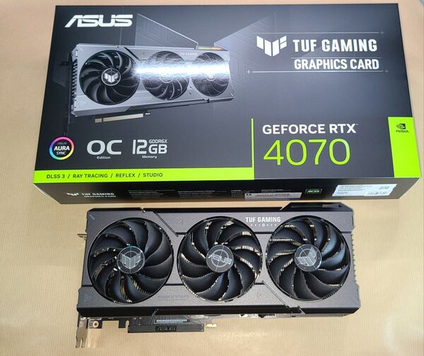 ASUS TUF Gaming GeForce RTX4070 12GB GDDR6X OC Edition