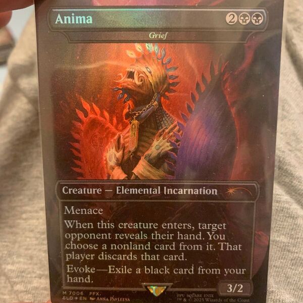 MTG SECRET LAIR アニマ(悲嘆) 英語版Foil FINAL FANTASY foil バンドル コンプリート
