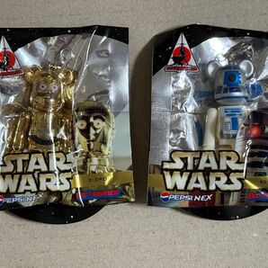 2個セット C-3PO R2-D2 ベアブリック ペプシ 70% ノベルティ メディコムトイ スターウォーズ STAR WARS