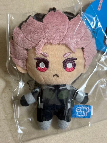 鳴海弦 髪上げver. Chibiぬい 怪獣8号 ぬいぐるみ マスコット ボールチェーン キーホルダー