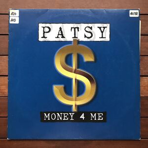 【eu-rap】Patsy / Money 4 Me［12inch］オリジナル盤《1-1》