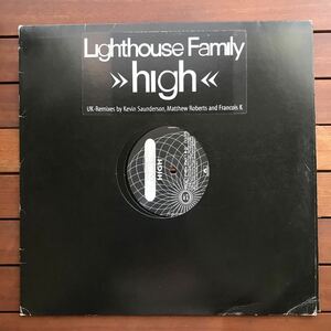 【house】Lighthouse Family / High (UK-Remixes)［12inch］オリジナル盤《1-4 9595》