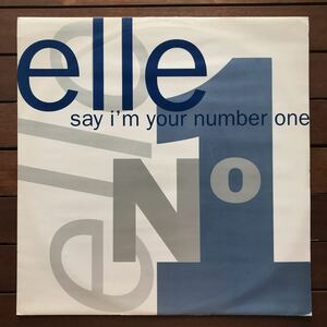 【r&b】Elle / Say I'm Your No. 1［12inch］princess / say i'm your number one オリジナル盤《1-4 9595》groundbeat cover