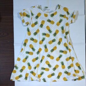 GLOBAL WORK グローバルワーク パイナップル柄ワンピース キッズ size120 (XL)
