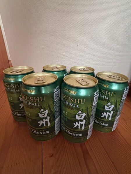 SUNTORY プレミアムハイボール白州 爽やかにして豊かな余韻 350ml缶 6本