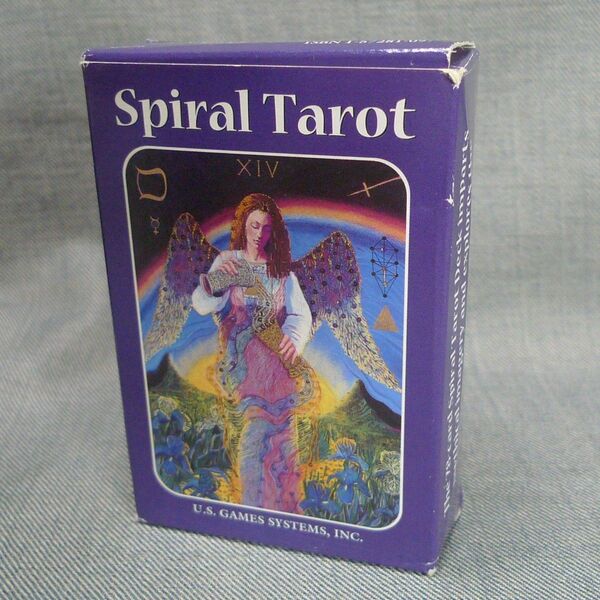 n5209◆Spiral Tarot タロットカード ◇英語 スパイラルタロット