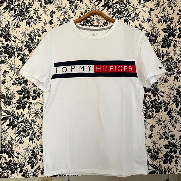 トミーヒルフィガー TOMMY HILFIGER ロゴ Tシャツ メンズ S