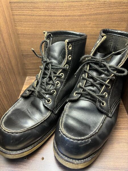 RED WING レッドウィング アイリッシュセッター 黒 ブラック レザー REDWING