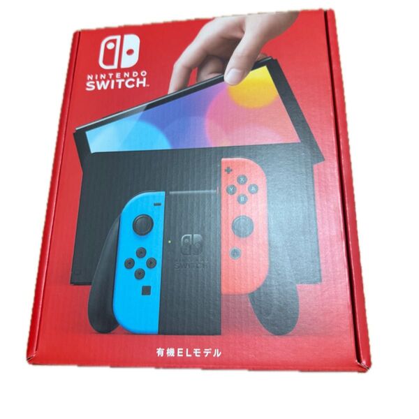 新品未開封 Nintendo Switch 有機ELモデル ネオンブルー ネオンレッド