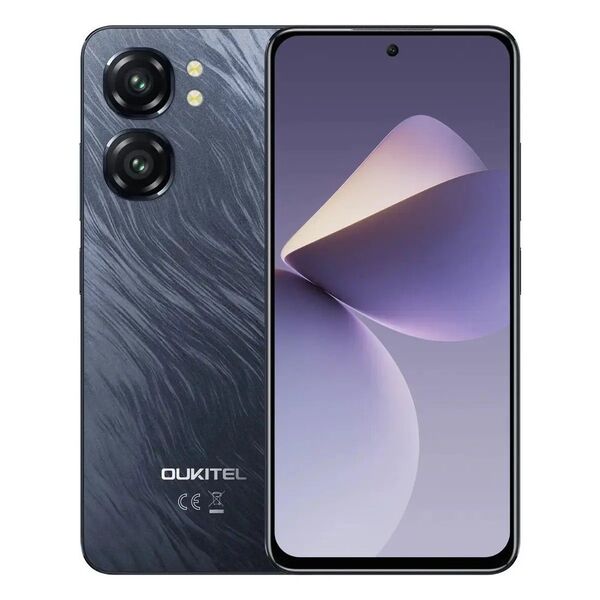 Oukitel オキテル C58 Pro 6.7インチ SIMフリー スマートフォン ブラック 指紋認証 24GBメモリ