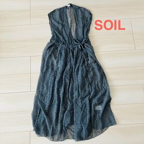 SOIL シアーワンピース
