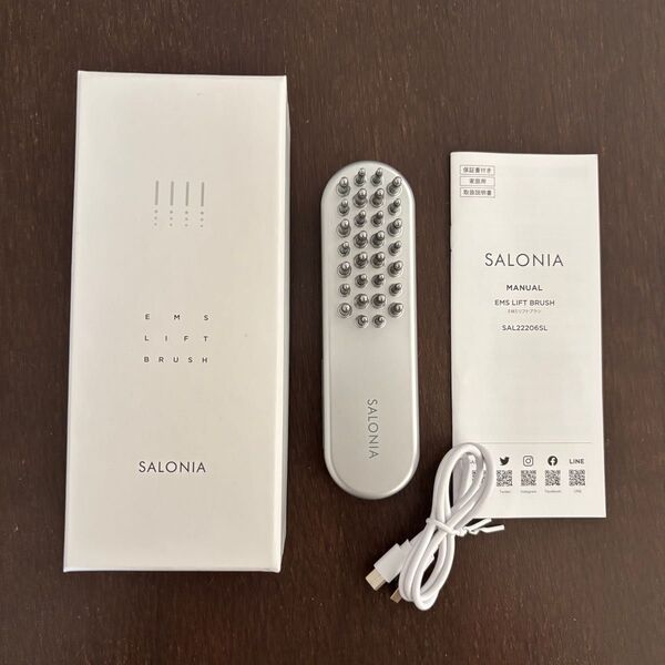 SALONIA サロニア EMS リフトブラシ 電気ブラシ 美顔器 リフトアップ