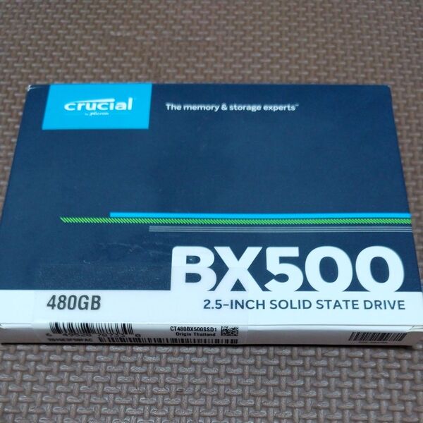 Crucial BX500 480GB SSD 新品未使用品