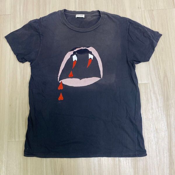 サンローランパリ saint laurent paris バンパイアTシャツ エディスリマン セリーヌ 半袖Tシャツ