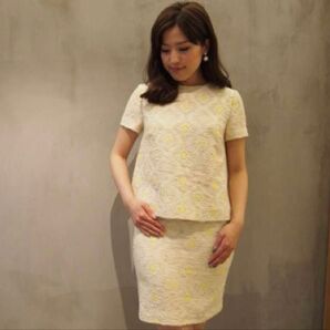 【引っ越しセール中】GREED デュテルナバホ トップスとスカートのセットアップ 美品 東原亜希