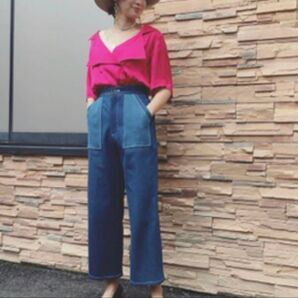 【引っ越しセール中】ANNIK ピンクサテンブラウス 美品 レア 纏めて購入お値引きOK