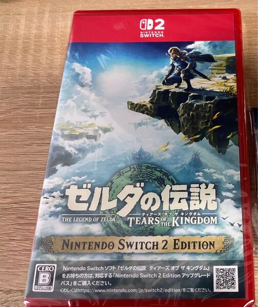 新品未開封 Switch2ゼルダの伝説 Tears of the Kingdom ティアーズ オブ ザ キングダム