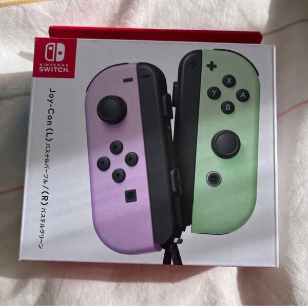 新品未使用任天堂Joy-Con ニンテンドースイッチ ジョイコン(L)パステルパープル (R)パステルグリーン
