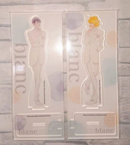 同級生 blanc アクリルスタンド2点セット 佐条&草壁 アニメイト限定 有償特典 中村明日美子
