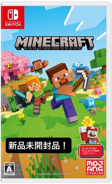 Nintendo Switch ソフト マインクラフト パッケージ版 新装版 新品未開封品 ニンテンドースイッチ マイクラ