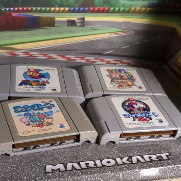 スーパーマリオ64 マリオパーティ ヨッシーストーリー マリオカート64 任天堂 N64 ニンテンドー64 ソフト