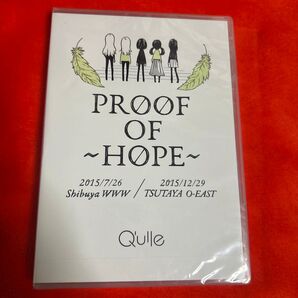 Q'ulle キュール/Proof of 〜HOPE〜 DVD2枚組 【新品未開封】