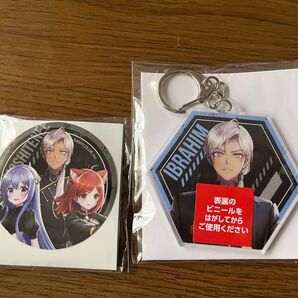 にじさんじ イブラヒム 勇気ちひろ ラトナ・プティ アクリルキーホルダー 缶バッジ くじスクエア 一番くじ