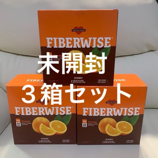 メラルーカ正規品 ファイバーワイズ シトラスオレンジフレーバー/パケットタイプ 750g(25g×30パケット) ×3箱