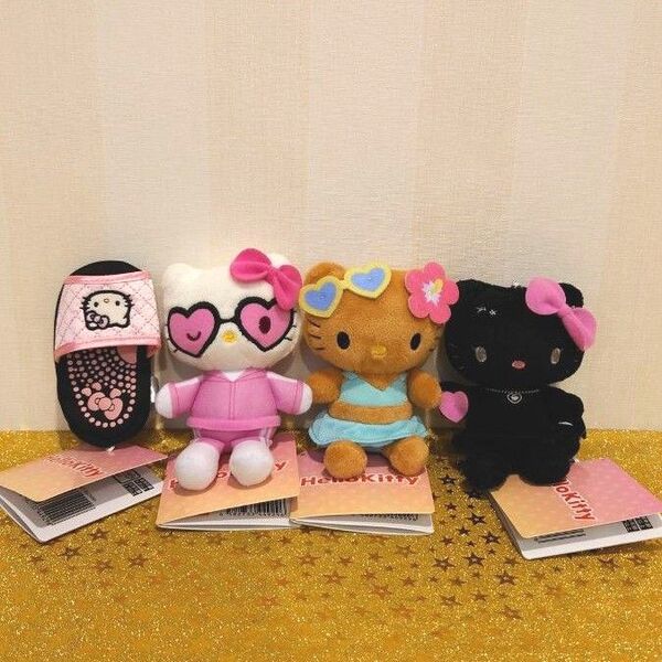 ハローキティ マスコット XOXOギャル vol.2 ぬいぐるみ 全4種